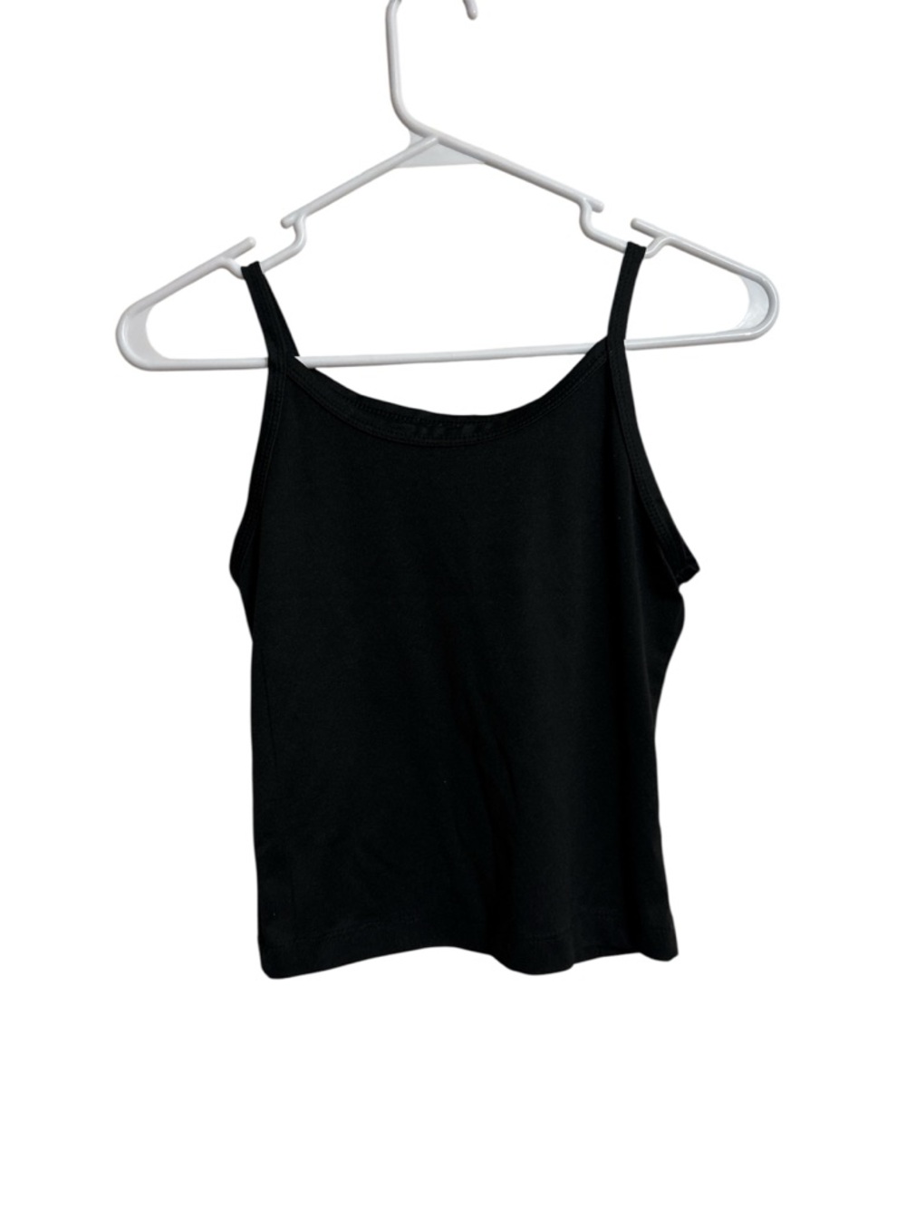 2-piece Black Floral Mesh Layered Short Sleeve Top w/Tank Top by 579 - Picture 7 of 7